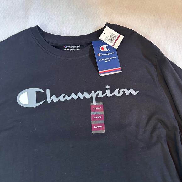 Champion Black Short Sleeve Tee - Picture 2 of 8